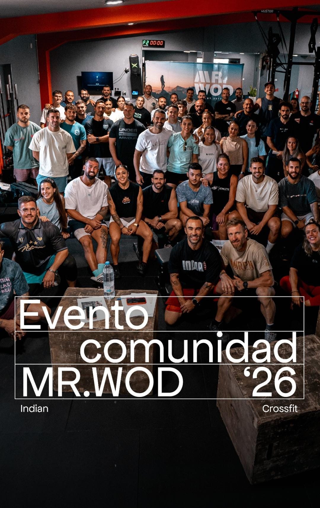 encuentro comunidad Mr. Wod